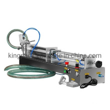 Semi Automatic Bottles Liquid Soap Filler Filling Machine